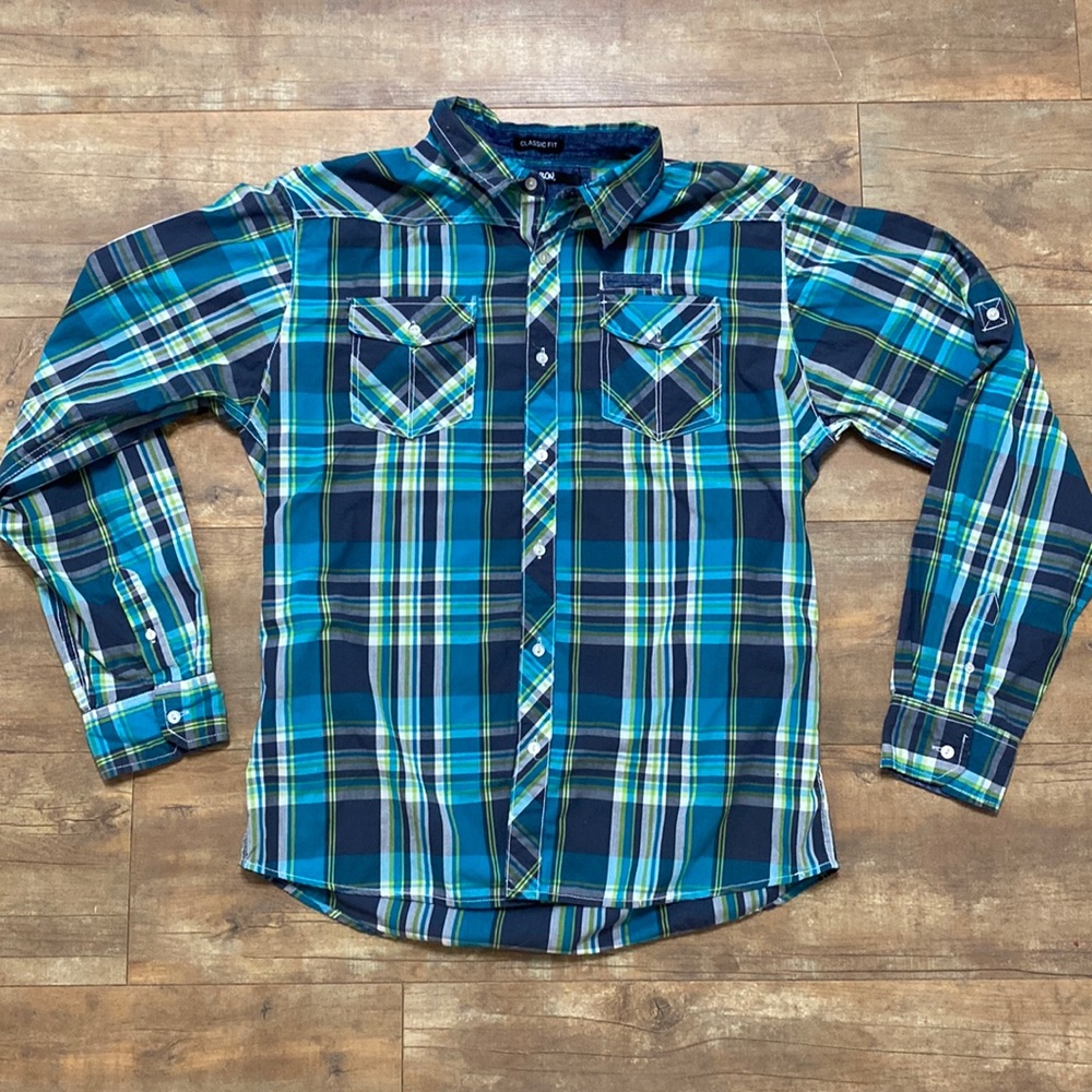 Plaid Button Down